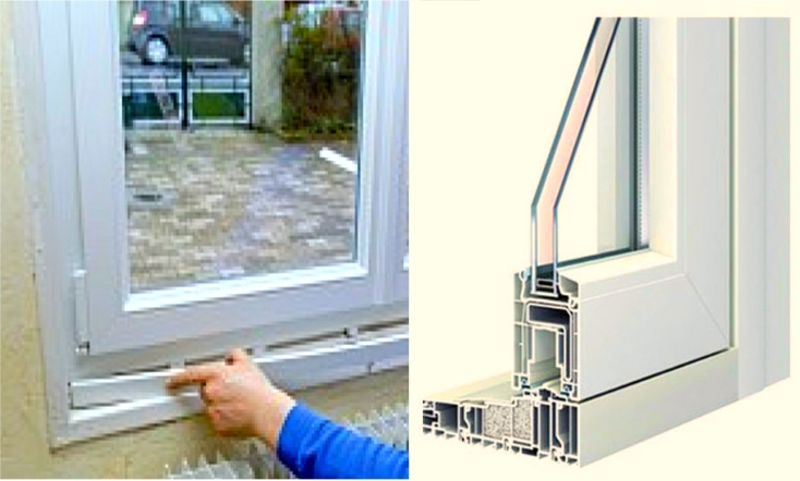 Mise en place d’une fenêtre neuve en PVC